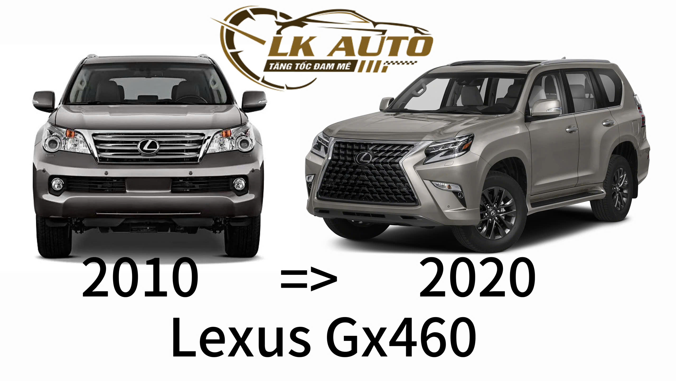 Lexus Gx460 2010 Trước Và Sau Khi Độ Nâng Đời