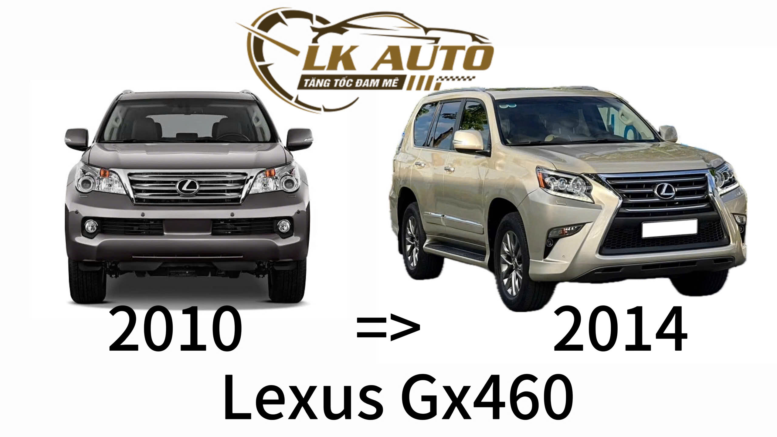 Lexus Gx460 2010 Độ Nâng Đời 2014