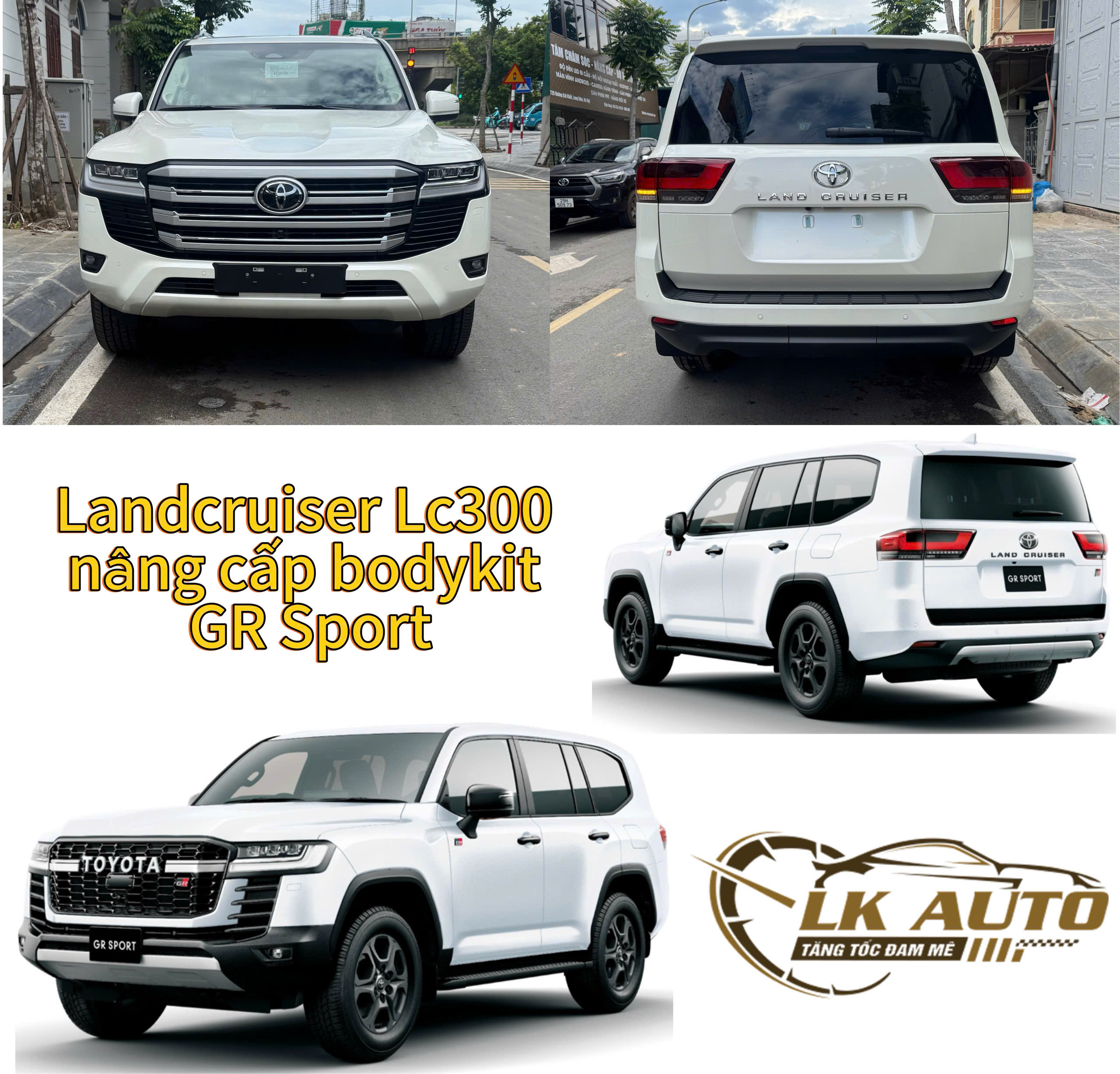 Land Cruiser Lc300 Độ Bodykit Gr Sport